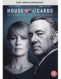 House of Cards: Seasons 1-5 2017 DVD / Box Set with Digital Download (Red Tag)