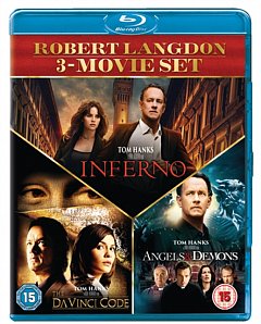 The Da Vinci Code/Angels and Demons/Inferno 2016 Blu-ray