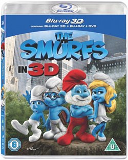 The Smurfs 2011 Blu-ray / 3D Edition + 2D Edition + DVD - Triple Play - Volume.ro
