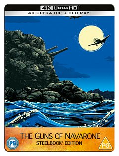 The Guns of Navarone 1961 Blu-ray / 4K Ultra HD + Blu-ray (Steelbook)