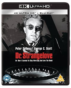 Dr Strangelove 1963 Blu-ray / 4K Ultra HD + Blu-ray