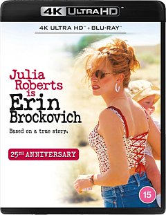 Erin Brockovich 2000 Blu-ray / 4K Ultra HD + Blu-ray (25th Anniversary Edition)