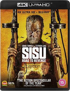 Sisu: Road to Revenge 2025 Blu-ray / 4K Ultra HD + Blu-ray