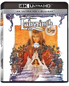 Labyrinth 1986 Blu-ray / 4K Ultra HD + Blu-ray + Digital HD (30th anniversary)