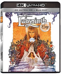 Labyrinth 1986 Blu-ray / 4K Ultra HD + Blu-ray + Digital HD (30th anniversary) - Volume.ro