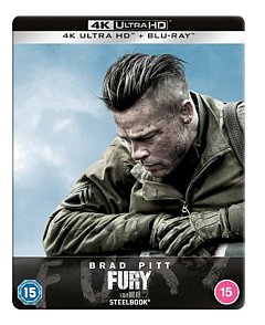 Fury 2014 Blu-ray / 4K Ultra HD + Blu-ray (Steelbook)
