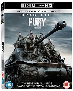 Fury 2014 Blu-ray / 4K Ultra HD + Blu-ray