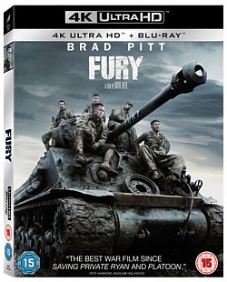 Fury 2014 Blu-ray / 4K Ultra HD + Blu-ray + Digital HD - Volume.ro