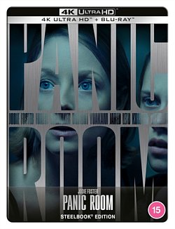 Panic Room 2002 Blu-ray / 4K Ultra HD + Blu-ray (Steelbook) - Volume.ro