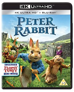 Peter Rabbit 2018 Blu-ray / 4K Ultra HD + Blu-ray