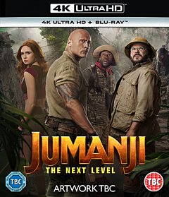 Jumanji: The Next Level 2019 Blu-ray / 4K Ultra HD + Blu-ray