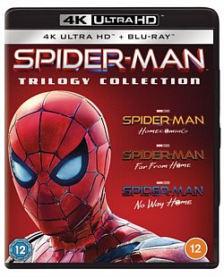 Spider-Man: Homecoming/Far from Home/No Way Home 2021 Blu-ray / 4K Ultra HD + Blu-ray (Boxset) - Volume.ro