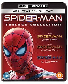 Spider-Man: Homecoming/Far from Home/No Way Home 2021 Blu-ray / 4K Ultra HD + Blu-ray (Boxset)