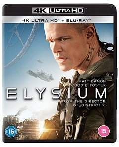 Elysium 2013 Blu-ray / 4K Ultra HD + Blu-ray