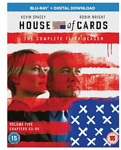 House of Cards: The Complete Fifth Season 2017 Blu-ray / Box Set With Digital Download (Red Tag)