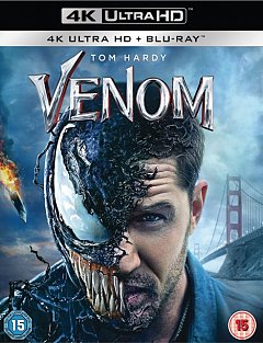 Venom 2018 Blu-ray / 4K Ultra HD + Blu-ray