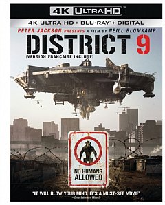 District 9 2009 Blu-ray / 4K Ultra HD + Blu-ray