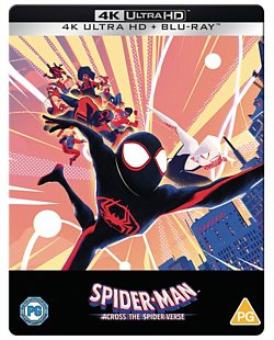 Spider-Man: Across the Spider-verse 2023 Blu-ray / 4K Ultra HD + Blu-ray (Steelbook) - Volume.ro
