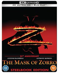 The Mask of Zorro 1998 Blu-ray / 4K Ultra HD + Blu-ray (25th Anniversary Ltd Edition Steelbook)
