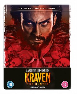 Kraven the Hunter 2024 Blu-ray / 4K Ultra HD + Blu-ray (Steelbook) - Volume.ro