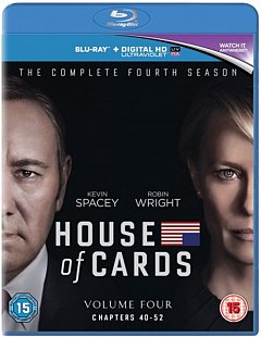 House of Cards: The Complete Fourth Season 2016 Blu-ray / with UltraViolet Copy (Red Tag)