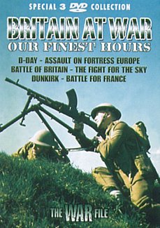 The War File: Britain at War - Our Finest Hours 2004 DVD / Box Set