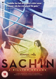 Sachin - A Billion Dreams 2017 DVD