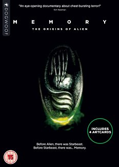 Memory - The Origins of Alien 2019 DVD