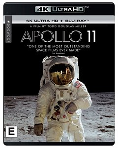 Apollo 11 2019 Blu-ray / 4K Ultra HD + Blu-ray