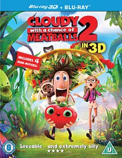 Cloudy With a Chance of Meatballs 2 2013 Blu-ray / 3D Edition with 2D Edition