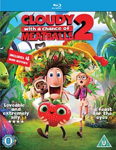 Cloudy With a Chance of Meatballs 2 2013 Blu-ray / with UltraViolet Copy