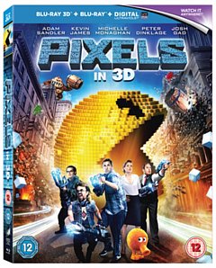 Pixels 2015 Blu-ray / 3D Edition