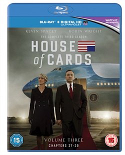 House of Cards: The Complete Third Season 2015 Blu-ray / with UltraViolet Copy (Red Tag) - Volume.ro