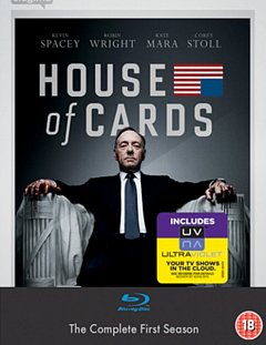 House of Cards: The Complete First Season 2013 Blu-ray