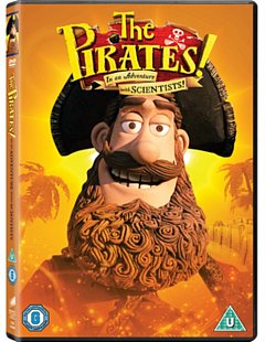 The Pirates! In an Adventure With Scientists 2012 DVD