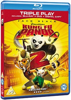 Kung Fu Panda 2 2011 Blu-ray / with DVD and Digital Copy - Triple Play