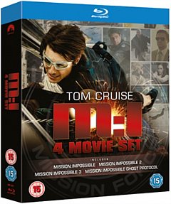 Mission Impossible 1-4 2011 Blu-ray
