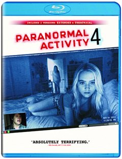 Paranormal Activity 4: Extended Edition 2012 Blu-ray