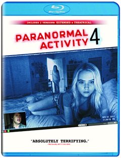 Paranormal Activity 4: Extended Edition 2012 Blu-ray