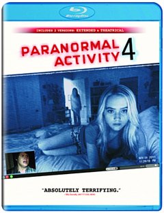 Paranormal Activity 4: Extended Edition 2012 Blu-ray