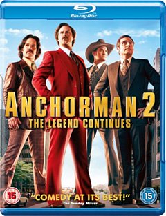 Anchorman 2 - The Legend Continues 2013 Blu-ray