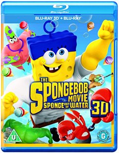 The SpongeBob Movie: Sponge Out of Water 2014 Blu-ray / 3D Edition with 2D Edition