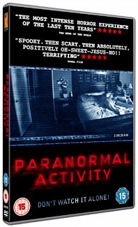 Paranormal Activity 2007 DVD