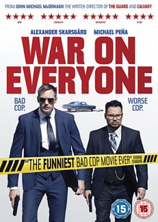 War On Everyone 2016 DVD
