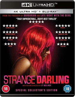 Strange Darling 2023 Blu-ray / 4K Ultra HD + Blu-ray (Special Collector's Edition) - Volume.ro