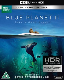Blue Planet II 2017 Blu-ray / 4K Ultra HD + Blu-ray (Boxset) - Volume.ro