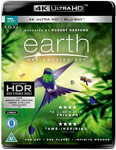 Earth - One Amazing Day 2017 Blu-ray / 4K Ultra HD + Blu-ray