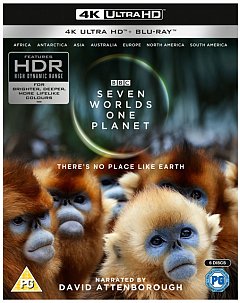 Seven Worlds, One Planet 2019 Blu-ray / 4K Ultra HD + Blu-ray (Boxset)