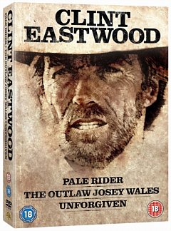 Pale Rider/The Outlaw Josey Wales/Unforgiven 1992 DVD / Box Set