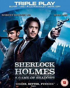 Sherlock Holmes: A Game of Shadows 2011 Blu-ray / with DVD - Double Play